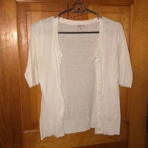 White Cardigan